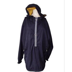 Starter Windbreaker Hoodie Mid Jacket Size L Vtg Checks Mesh Lined Sporty READ